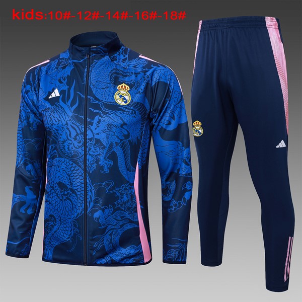 Niños Chandal Real Madrid 2024 2025 Azul 3